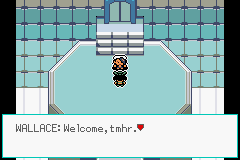 Pokémon Emerald Seaglass campeon wallace