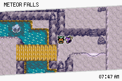 Pokémon Emerald Seaglass cascada meteoro