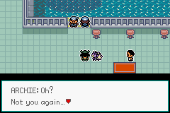 Pokémon Emerald Seaglass ciudad portual aqua