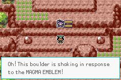 Pokémon Emerald Seaglass guarida magma