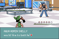 Pokémon Emerald Seaglass team aqua