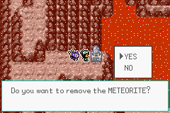 Pokémon Emerald Seaglass mt cenizo meteorito