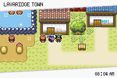 Pokémon Emerald Seaglass pueblo lavacalda