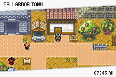 Pokémon Emerald Seaglass pueblo pardal