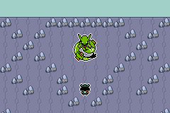 Pokémon Emerald Seaglass rayquaza