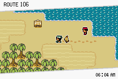 Pokémon Emerald Seaglass ruta 106