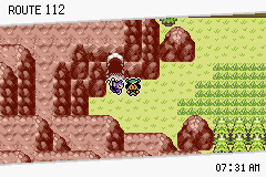 Pokémon Emerald Seaglass ruta 112 norte