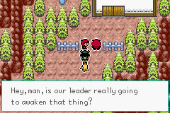 Pokémon Emerald Seaglass ruta 112 teammagma