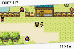 Pokémon Emerald Seaglass ruta 117