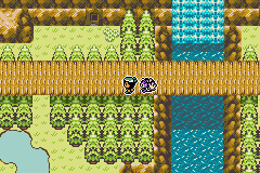 Pokémon Emerald Seaglass ruta 119 cascada