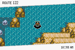 Pokémon Emerald Seaglass ruta 122