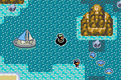 Pokémon Emerald Seaglass team aqua guarida