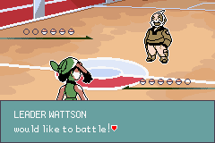 Pokémon Emerald Seaglass tercera medalla