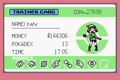 Pokémon Emerald Seaglass trainer card 7