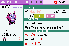 ilumise pokemon emerald seaglass