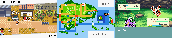 pokemon emerald seaglass gba en español