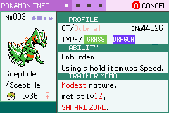 sceptile pokemon emerald seaglass