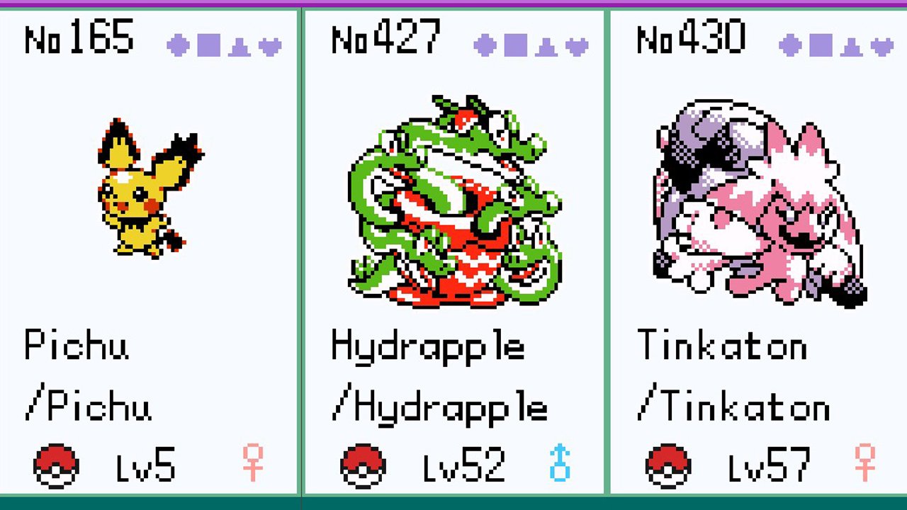 pichu picoreja tintatin y applin en pokemon emerald seaglass
