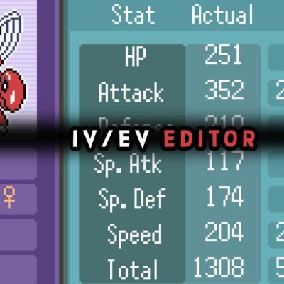 iv ev editor pokemon emerald seaglass
