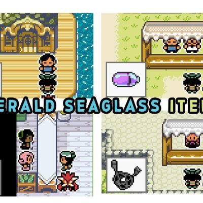 pokemon emerald seaglass items guide